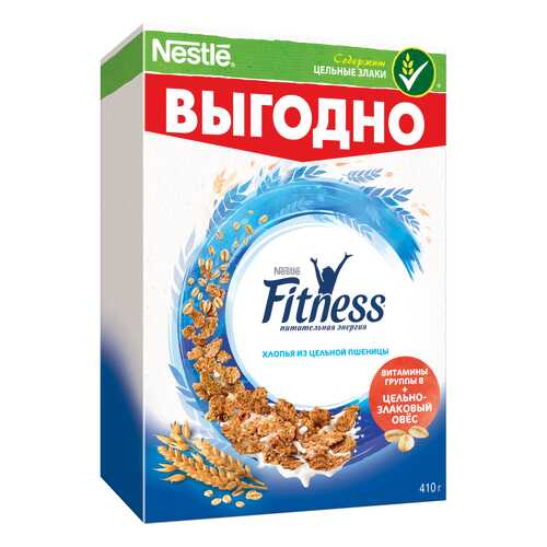 Готовый завтрак Nestle fitness 410 г в Верный