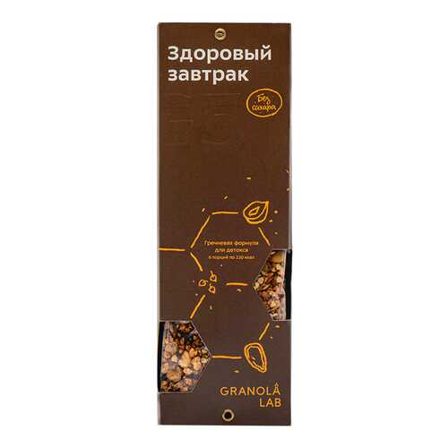 Гранола Granola.Lab гречневая формула бокс в Верный