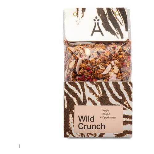Гранола хрустящая Wild Crunch, «Кокос и Кофе» от Елены Наумовой, 260 г, Москва в Верный