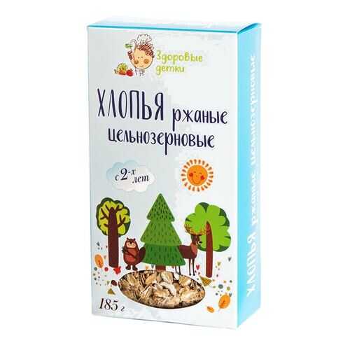 Хлопья Здоровые детки ржаные 180 г в Верный