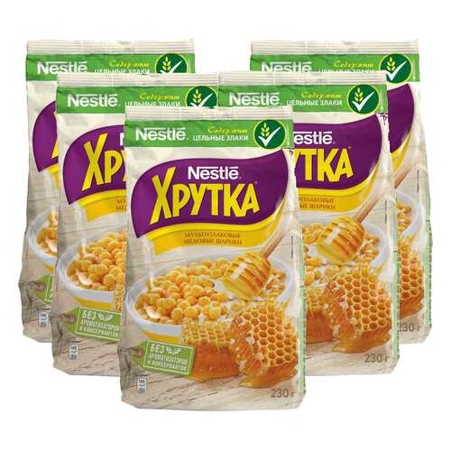 Шарики Хрутка медовые 5*230 г в Верный