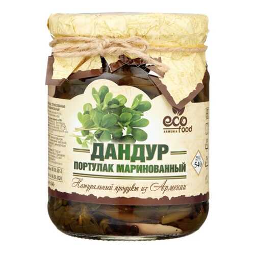 Дандур Ecofood портулак маринованный 540 г в Верный
