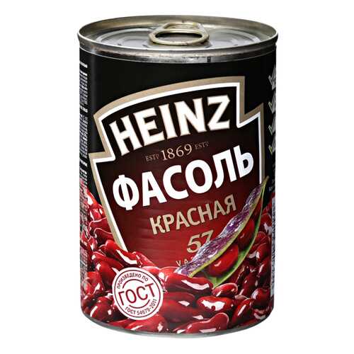 Фасоль Heinz красная в собственном соку 400г, ж/б Польша в Верный