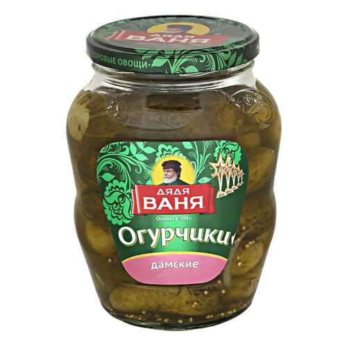 Огурцы Дядя Ваня дамские 680 г в Верный