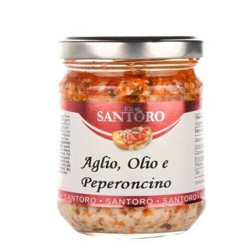 Соус итальянский Santoro из измельченного чеснока 180 г в Верный