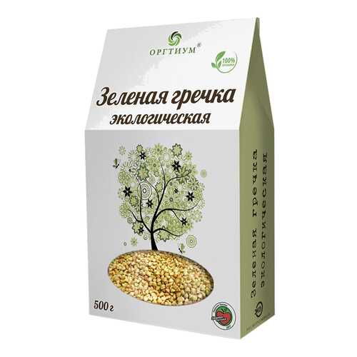 Гречка Оргтиум зеленая экологическая 500 г в Верный