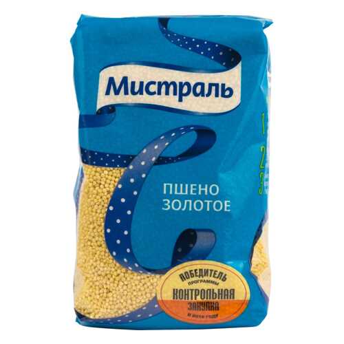 Крупа Мистраль пшено золотое 900 г в Верный