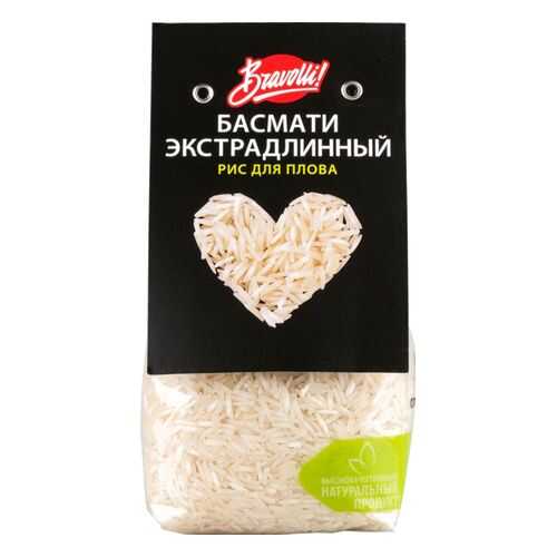 Рис для плова басмати Bravolli! экстрадлинный 350 г в Верный