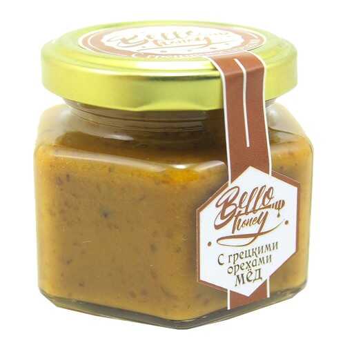 Крем-мед BelloHoney с грецкими орехами 120 мл в Верный