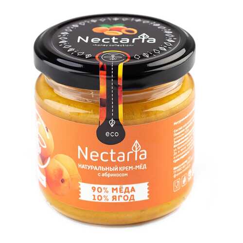 Крем-мёд с абрикосом Nectaria 230 г в Верный