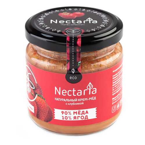 Крем-мёд с клубникой Nectaria 230 г в Верный