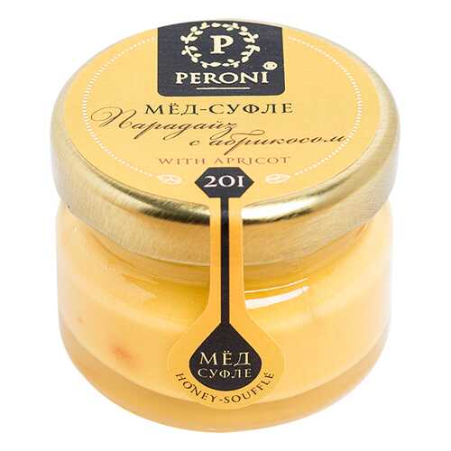 Мед-суфле Peroni Honey парадайз с абрикосом 30 г в Верный