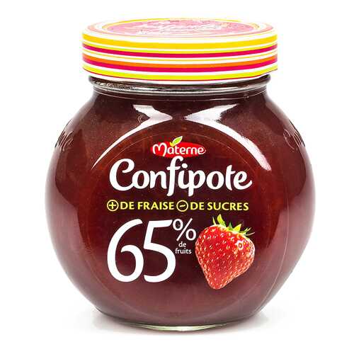 Варенье Confipote из клубники 65% фруктов, MATERNE, 350 г, Франция в Верный