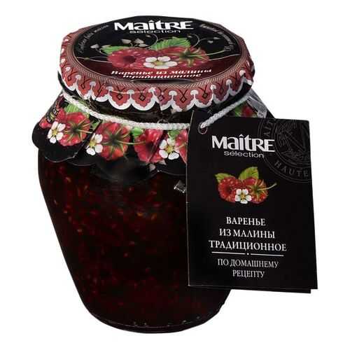 Варенье из малины Maitre selection традиционное по домашнему рецепту 375 г в Верный