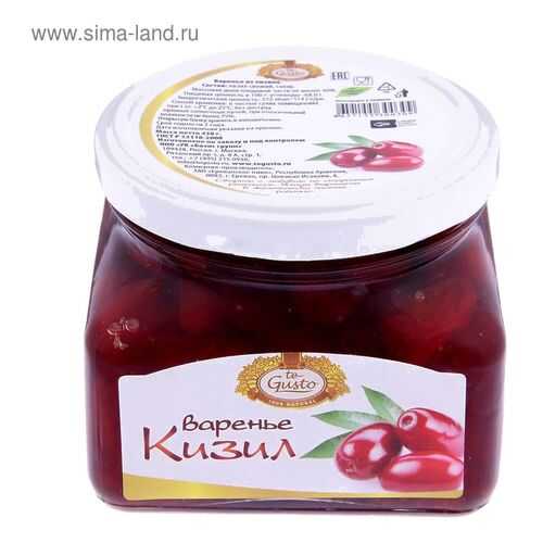 Варенье Te Gusto из кизила 430 г Армения в Верный