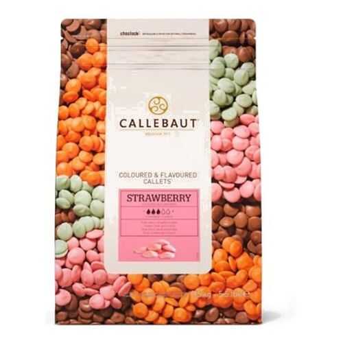 Callebaut - Шоколад Клубничный STRAWBERRY-RT-U70 2,5кг в Верный