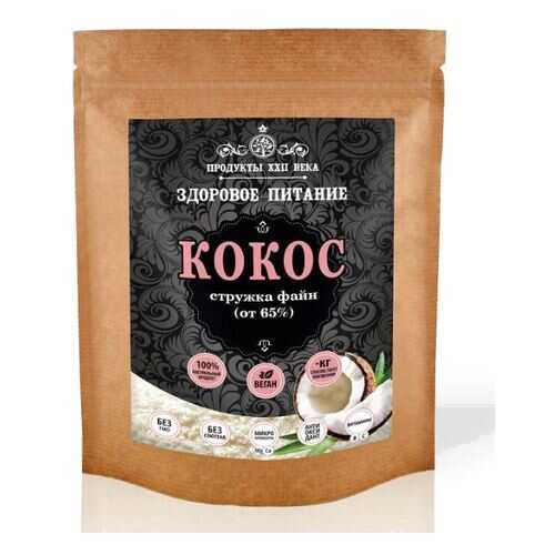 Кокосовая стружка файн Продукты XXII века от 65% 200 г в Верный