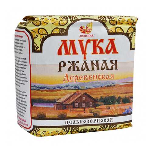 Мука Дивинка ржаная цельнозерновая 1 кг в Верный