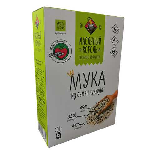 Мука кунжутная Масляный король 300 г в Верный