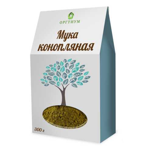 Мука Оргитум экологическая конопляная 300 г в Верный