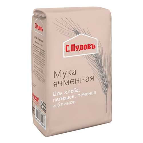 Мука ячменная С.Пудовъ 400 г в Верный