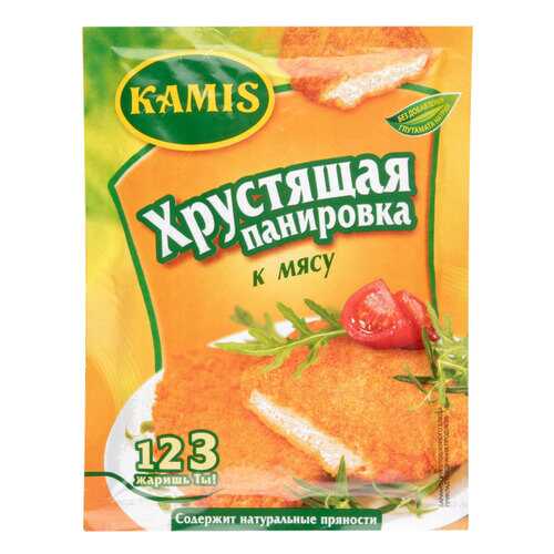 Панировка Kamis к мясу хрустящая 70 г в Верный