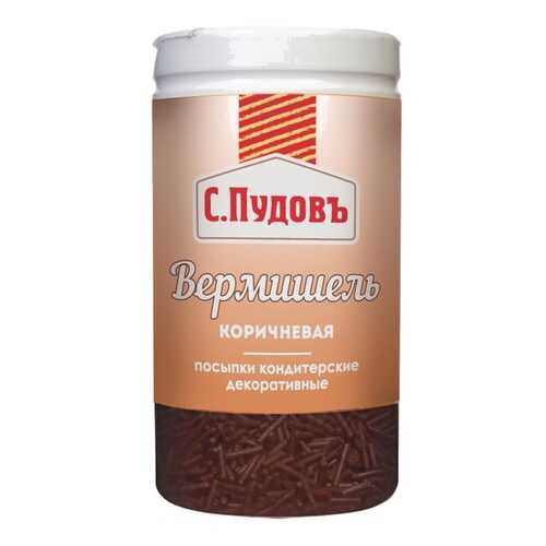 Посыпка вермишель коричневая С.Пудовъ 40 г в Верный