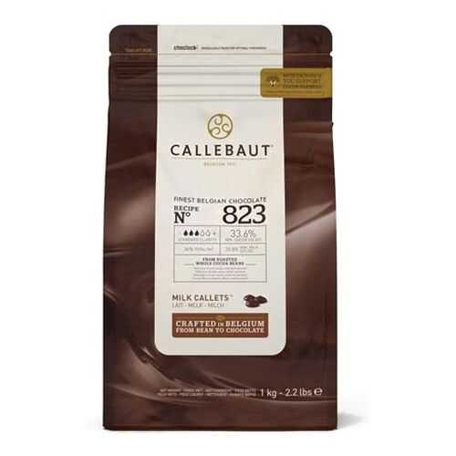 Шоколад молочный Callebaut 33.6% какао (823-RT-U68) 1 кг в Верный
