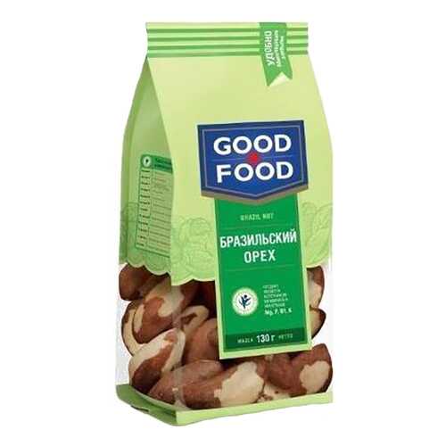 Бразильский орех сушеный Good Food 130 г в Верный