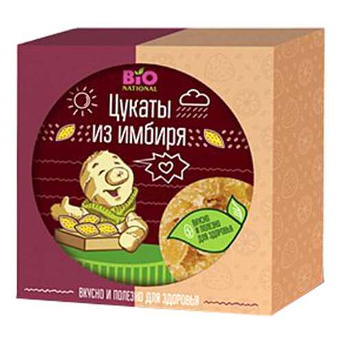 Цукаты из имбиря Bio National 100 г в Верный