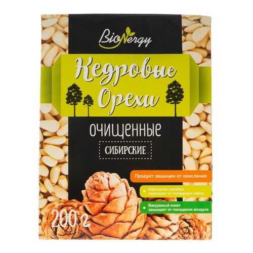 Орехи BioNergy кедровые очищенные 200г в Верный