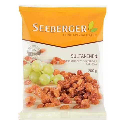 Сухофрукты Seeberger изюм султанский без косточек 200 г в Верный
