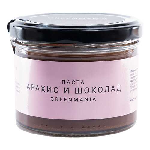 Паста GreenMania арахис и шоколад 200 г в Верный