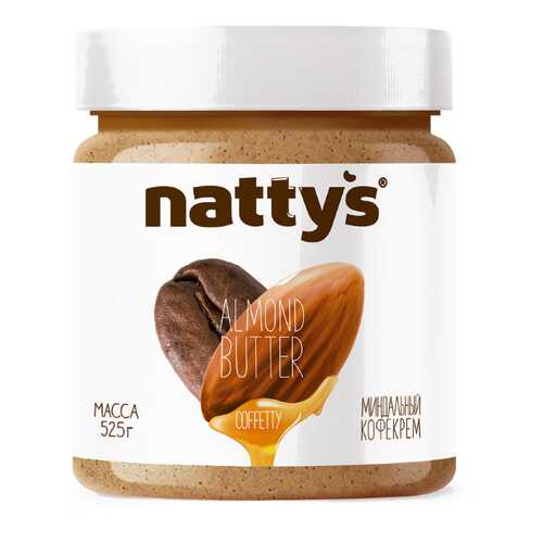 Паста Nattys Coffetty арахисовая с кофе 525 г в Верный