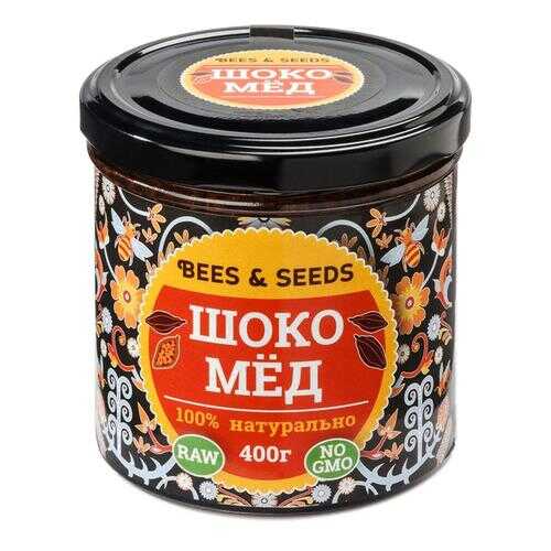 Шоколадный крем-мед без сахара Bees&Seeds здоровая энергия 400 г в Верный
