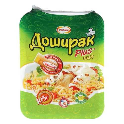 Лапша Doshirak plus быстрого приготовления 105 г в Верный