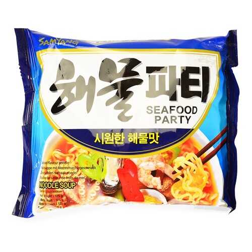 Лапша Samyang с морепродуктами, 125г, Южная Корея в Верный