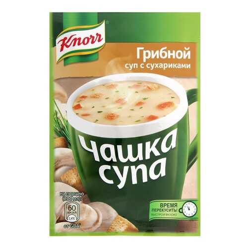 Суп Knorr чашка грибной с сухариками сухая смесь 15.5 г в Верный