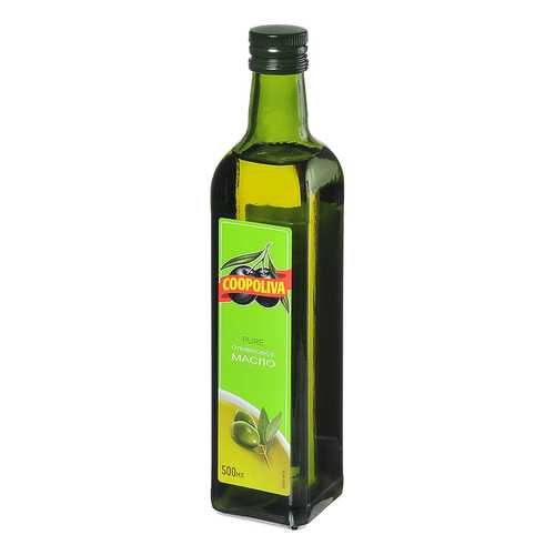 Масло Coopoliva оливковое pure 500 мл в Верный