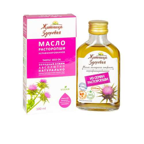 Масло из семян расторопши Житница здоровья 100 мл в Верный