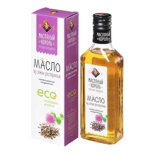 Масло Масляный Король масло из семян расторопши 250 мл в Верный