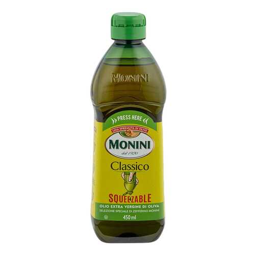 Масло Monini Classico оливковое нерафинированное 0.45 л в Верный