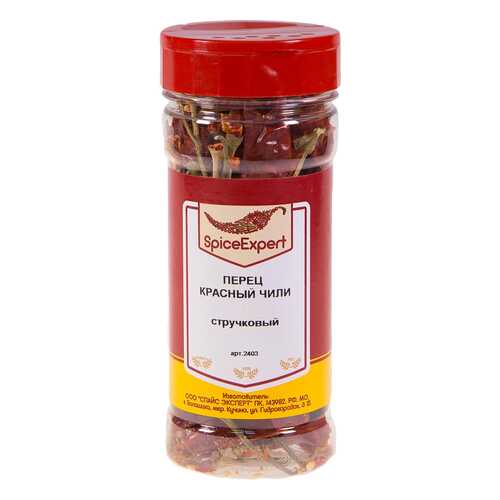 Перец SpiceExpert красный Чили стручковый 40 г в Верный