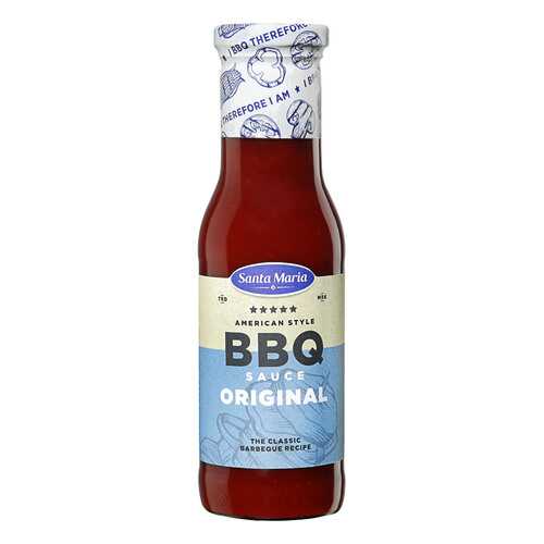 Соус Santa Maria BBQ оригинальный для гриля и шашлыка 355г Нидерланды в Верный