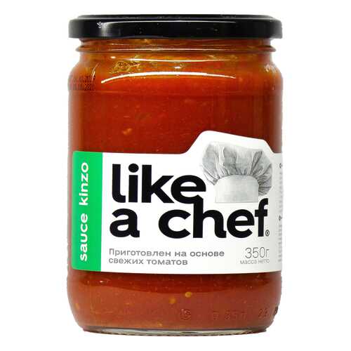 Томатный соус Kinzo Like a chef 350 г в Верный