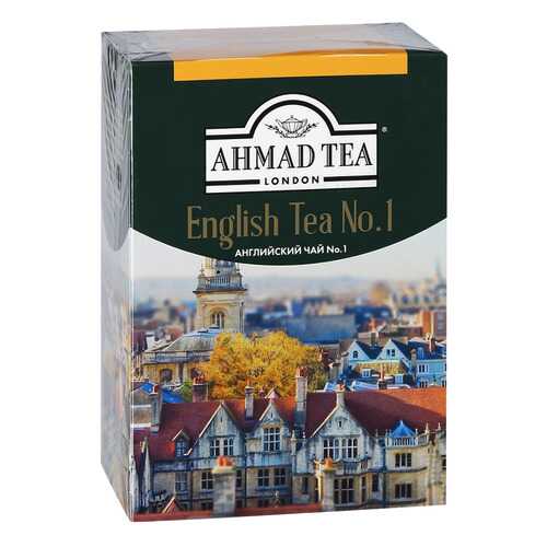 Чай Ahmad Tea английский №1 черный байховый листовой с ароматом бергамота 200 г в Верный