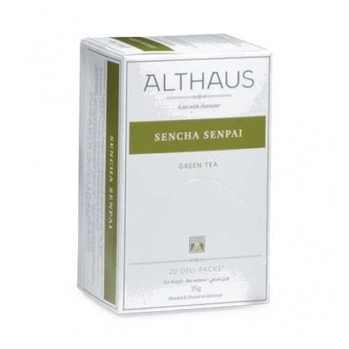 Чай Althaus Sencha Senpai 20*1.75 г в Верный