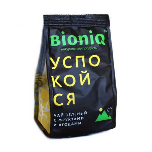 Чай BioniQ Успокойся зелёный, с добавками, 50 гр в Верный