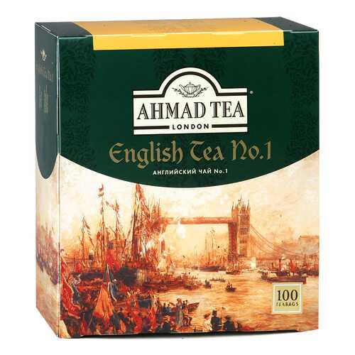 Чай черный Ahmad Tea english №1 100 пакетиков в Верный