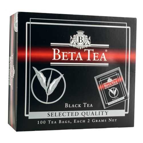 Чай черный Beta Tea selected quality 100 пакетиков в Верный